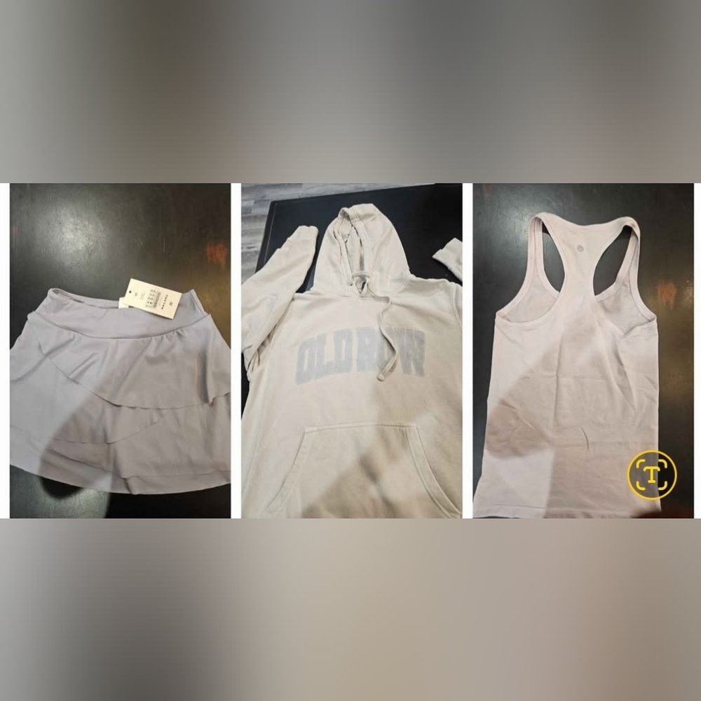 Old Row Hoodie Sport Top And Skort